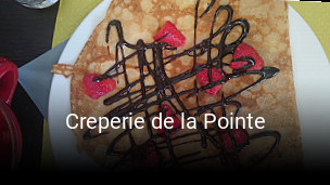 Creperie de la Pointe plan d'ouverture