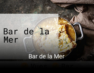 Bar de la Mer ouvert