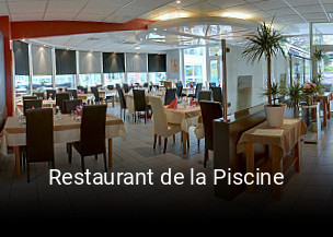 Restaurant de la Piscine ouvert