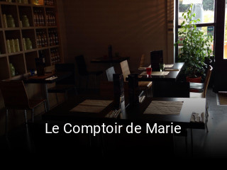 Le Comptoir de Marie ouvert