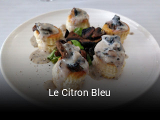 Le Citron Bleu ouvert