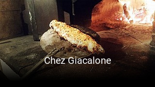 Chez Giacalone plan d'ouverture