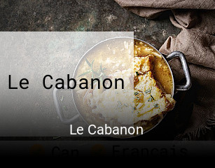 Le Cabanon ouvert