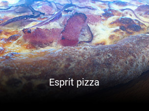 Esprit pizza heures d'affaires