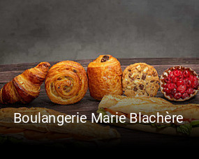 Boulangerie Marie Blachère heures d'affaires