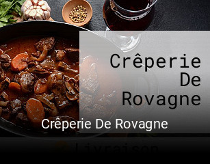 Crêperie De Rovagne heures d'affaires