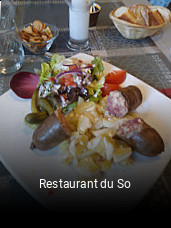 Restaurant du So ouvert