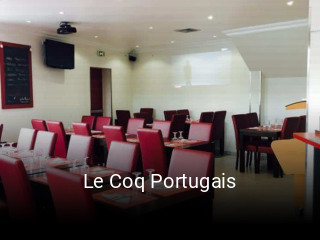 Le Coq Portugais heures d'ouverture