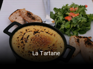 La Tartane heures d'ouverture