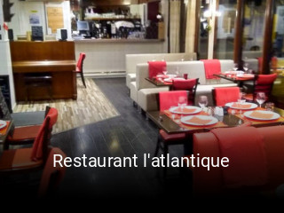 Restaurant l'atlantique ouvert