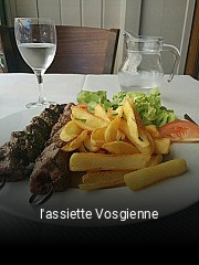 l'assiette Vosgienne ouvert