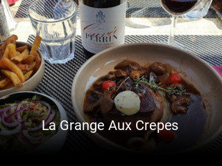 La Grange Aux Crepes heures d'affaires