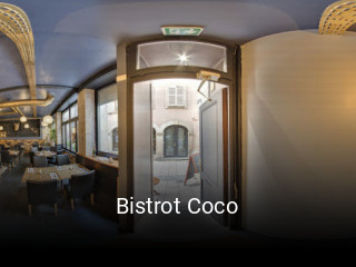 Bistrot Coco heures d'affaires