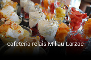 cafeteria relais Millau Larzac plan d'ouverture