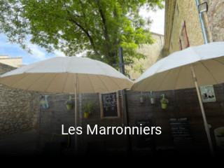 Les Marronniers ouvert