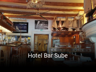 Hotel Bar Sube heures d'ouverture