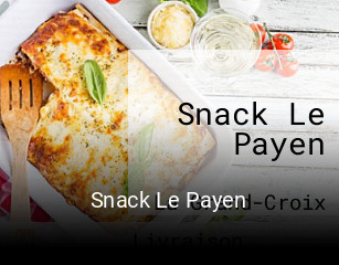 Snack Le Payen ouvert