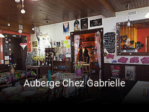 Auberge Chez Gabrielle plan d'ouverture