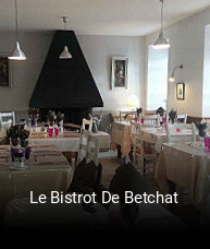 Le Bistrot De Betchat heures d'affaires