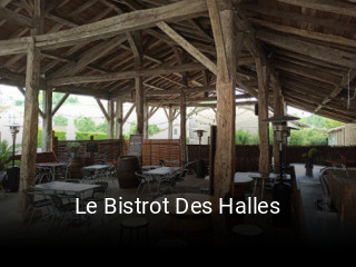 Le Bistrot Des Halles heures d'ouverture