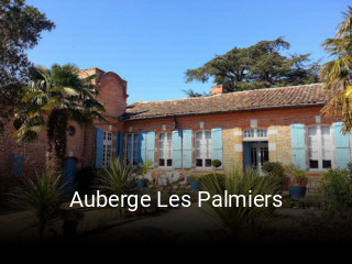 Auberge Les Palmiers heures d'ouverture