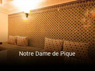 Notre Dame de Pique plan d'ouverture