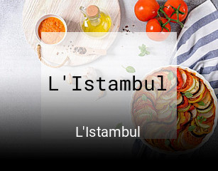 L'Istambul plan d'ouverture