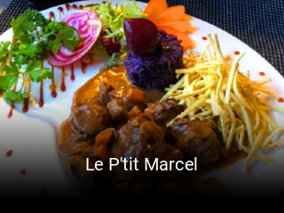 Le P'tit Marcel plan d'ouverture