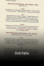 Dolcitalia plan d'ouverture