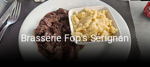 Brasserie Fop's Sérignan ouvert