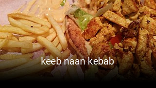 keeb naan kebab heures d'ouverture