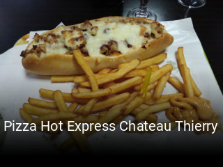 Pizza Hot Express Chateau Thierry plan d'ouverture