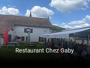 Restaurant Chez Gaby ouvert