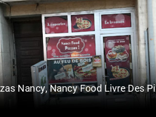 Pizzas Nancy, Nancy Food Livre Des Pizzas à Domicile plan d'ouverture