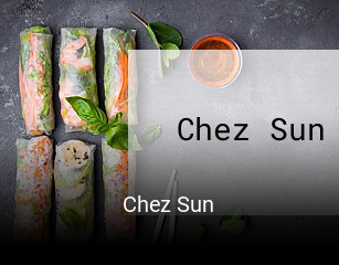 Chez Sun plan d'ouverture