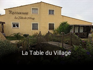 La Table du Village ouvert