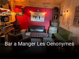 Bar a Manger Les Oenonymes ouvert