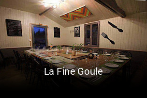 La Fine Goule plan d'ouverture