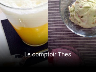 Le comptoir Thes ouvert