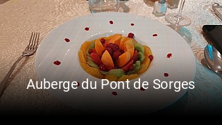 Auberge du Pont de Sorges ouvert