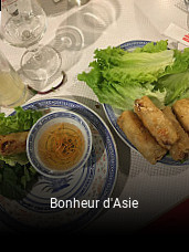 Bonheur d'Asie ouvert