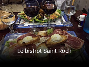 Le bistrot Saint Roch heures d'affaires