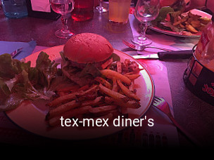 tex-mex diner's plan d'ouverture