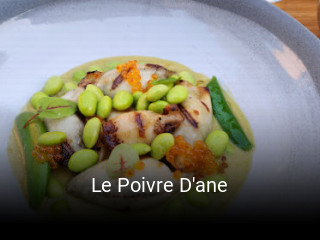 Le Poivre D'ane ouvert