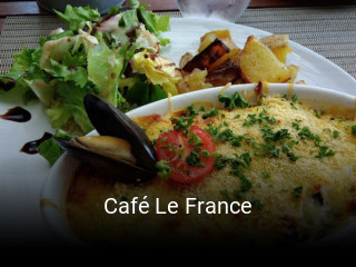 Café Le France ouvert