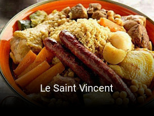 Le Saint Vincent heures d'ouverture