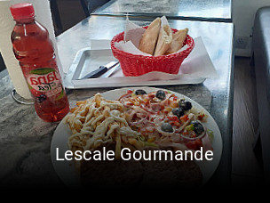 Lescale Gourmande ouvert