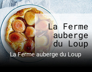 La Ferme auberge du Loup plan d'ouverture