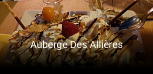 Auberge Des Allières heures d'ouverture