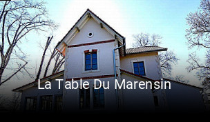 La Table Du Marensin ouvert